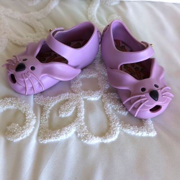 Mini Melissa 💜 Bunny Shoes - Picture 9 of 10